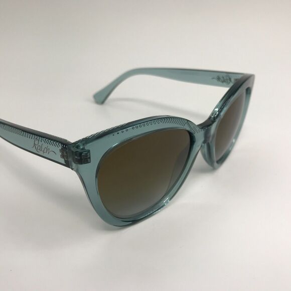 Ralph Lauren RA 5260 5803 / TZ 140 Clear Gray Frame Polarized Sunglasses & Case - Picture 6 of 16